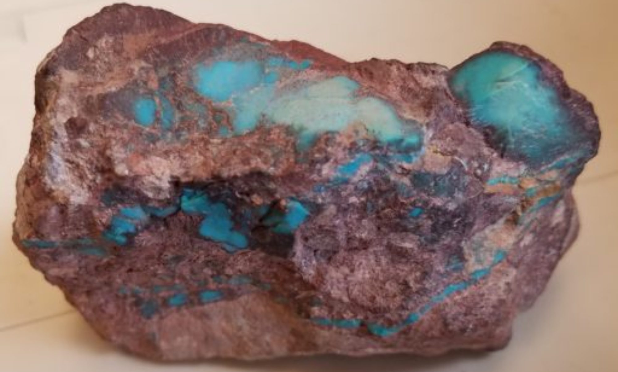 Bisbee Turquoise in Host Rock
